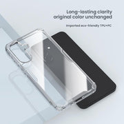 For Samsung Galaxy A56 5G NILLKIN PC + TPU Phone Case(Transparent)