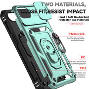 For iPhone 16e Sliding Camshield Holder Phone Case(Dark Green)