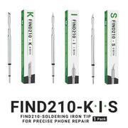 2uul Soldering Iron Tips for Most C210 Soldering Station, Model:FD12 K