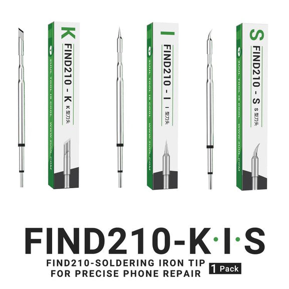 2uul Soldering Iron Tips for Most C210 Soldering Station, Model:FD14 S