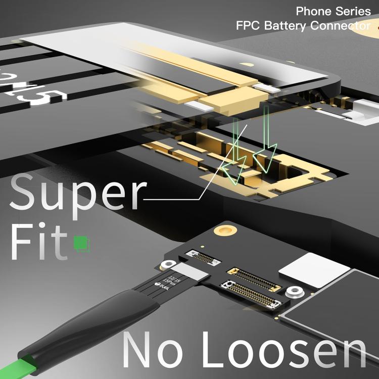 2uul BT03 FPC Battery Connector for iPhone 6 to 16 Pro Max