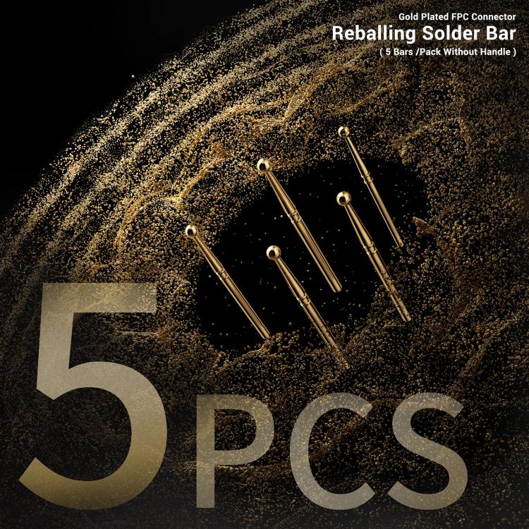 2uul SC96 Gold Plated FPC Connector Reballing Solder Bar