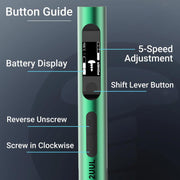 2uul SD11 Espresso Electric Screwdriver Set