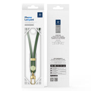 DUX DUCIS Garden Series Tile Pattern Adjustable Short Phone Lanyard(Army Green)