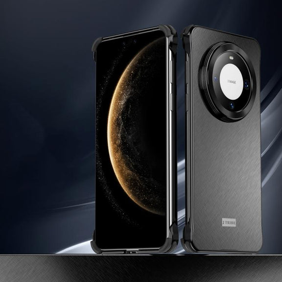 For Huawei Mate 60 Pro+ Micro Frosted Metal Phone Case(Black)