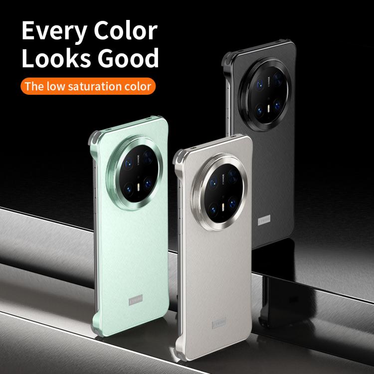 For Huawei Mate 60 Micro Frosted Metal Phone Case(Green)