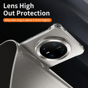 For Huawei Mate 70 Pro Micro Frosted Metal Phone Case(Titanium)