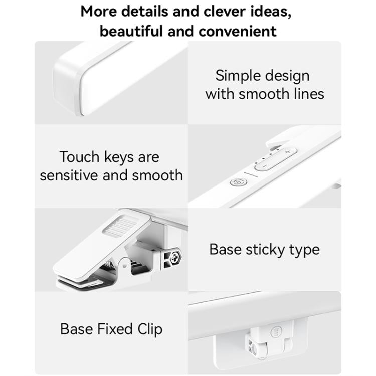 Yesido DH11 Borderless Wireless Reading Light(White)