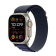 For Apple Watch 46mm / 49mm / 45mm / 44mm Alpine Loop Nylon Watch Band(Navy Silver Buckle) - free shipping - PMc TechLife - Order now!