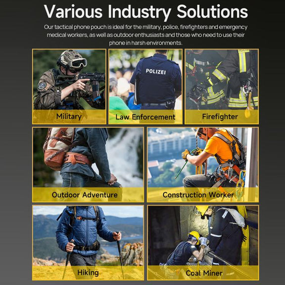 Ulefone Armor Holster Multi-Purpose Phone Pouch Waist Bag(Grey)
