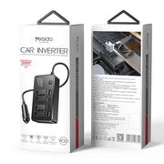Yesido VC07 200W AC220V Multifunctional Car Inverter(Black)
