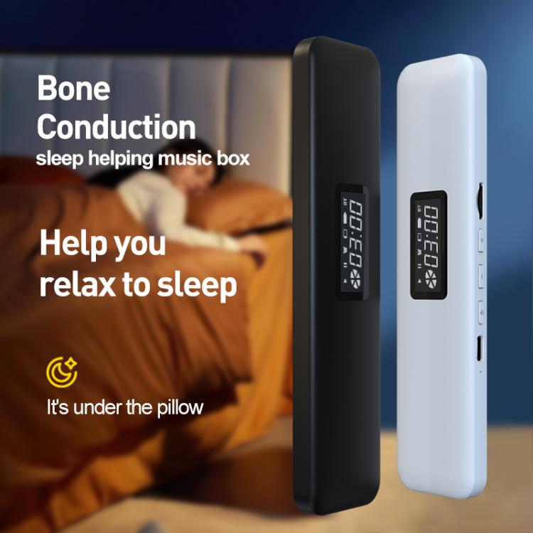 SLEEP BOX Bone Conduction Bluetooth 5.3 Sleep Speaker(Rose Red)