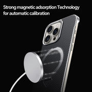 For iPhone 16 Plus SULADA Kevlar Texture MagSafe Magnetic Holder Phone Case(Purple)