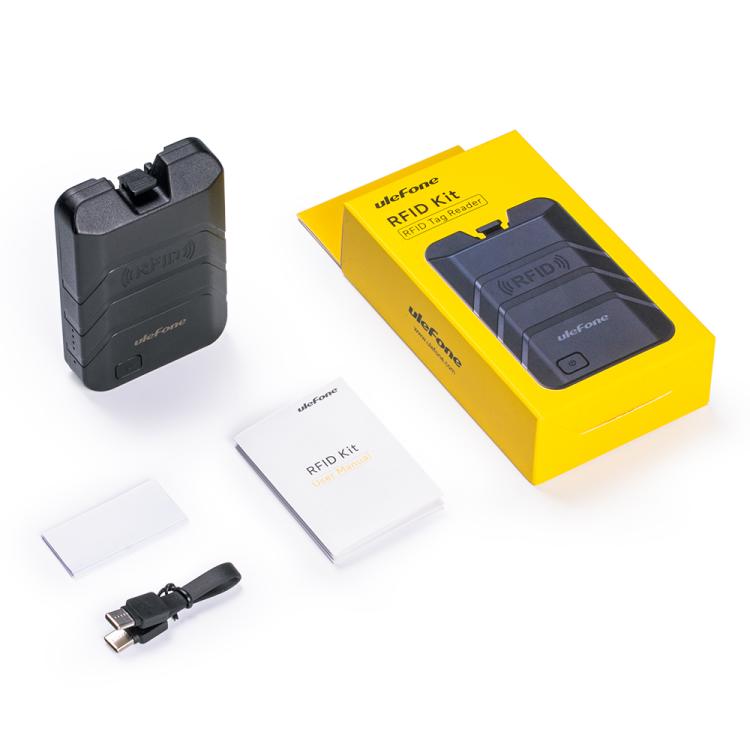 Ulefone Bluetooth 5.2 Portable UHF RFID Tag Reader(Black)