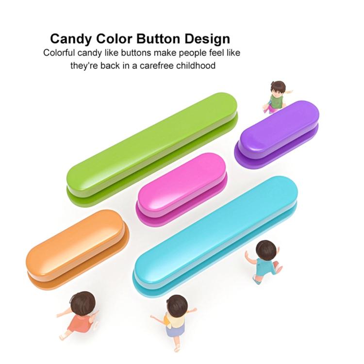 For iPhone 16e IMAK Candy Series Shockproof MagSafe Phone Case(Orange)