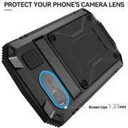 For iPhone 16e IP68 Water-resistant Dustproof Shockproof Phone Case(Black)