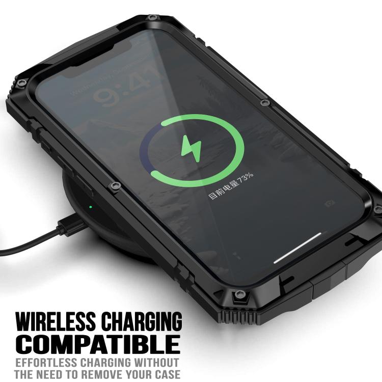 For iPhone 16e IP68 Water-resistant Dustproof Shockproof Phone Case(Black)
