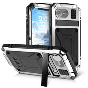 For iPhone 16e IP68 Water-resistant Dustproof Shockproof Phone Case(Silver)