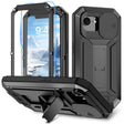 For iPhone 16e Sliding Camera IP68 Waterproof Holder Phone Case(Black) - iPhone 16e Cases by PMC TechLife | Online Shopping South Africa | PMC TechLife | Buy Now Pay Later Mobicred