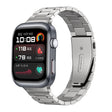 For Huawei Watch D2 Three Beads Stainless Steel Watch Band(Silver) - free shipping - PMC TechLife - Order now!