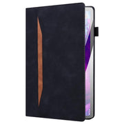 For Tecno Megapad 11 2024 Splicing Shockproof Leather Tablet Case(Black)
