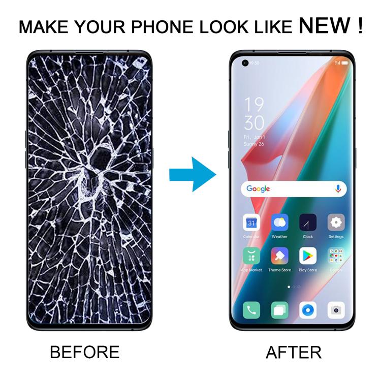 For OPPO Find X3 OLED LCD Screen with Digitizer Full Assembly with Fingerprint Identification