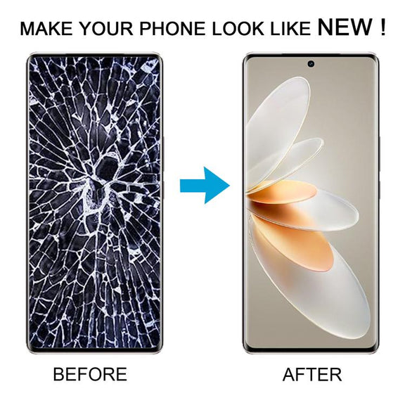 For vivo S16 OLED LCD Screen with Digitizer Full Assembly with Fingerprint Identification