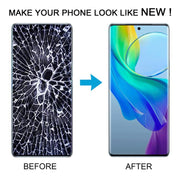For vivo Y78+ OLED LCD Screen with Digitizer Full Assembly with Fingerprint Identification