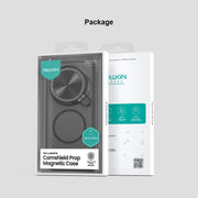 For Xiaomi 15 Ultra NILLKIN CamShield Prop MagSafe Magnetic Translucent PC Phone Case(Black)