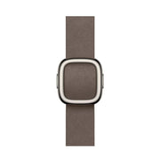 For Apple Watch 42mm / 41mm / 40mm / 38mm Modern Style Leather Watch Band(Dark Brown)