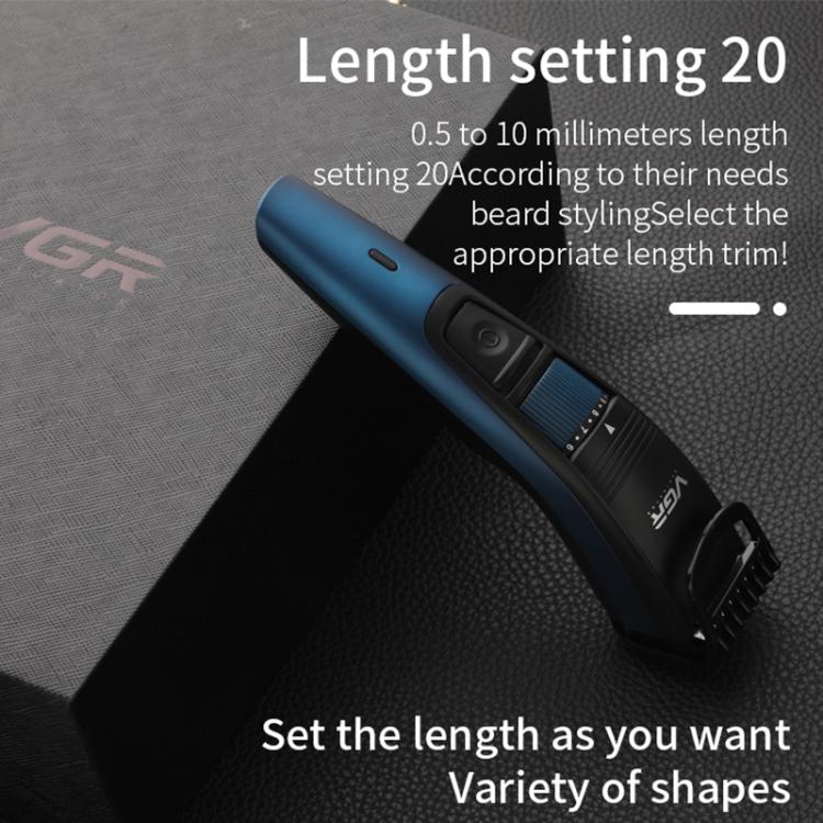 VGR V-052 5W USB Electric Shaver Hair Clipper(Blue)