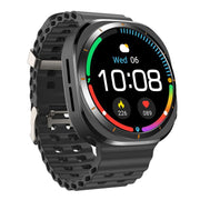 X7 1.51 inch IPS Screen Bluetooth Smart Watch Supports Healthy Monitoring(Black)
