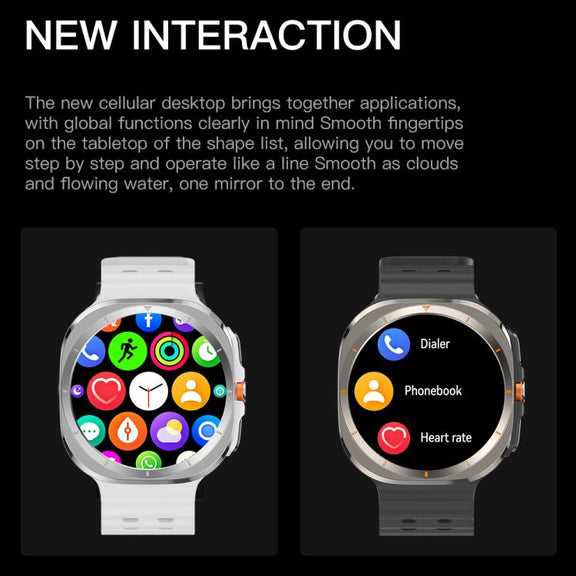 X7 1.51 inch IPS Screen Bluetooth Smart Watch Supports Healthy Monitoring(Black)