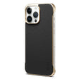For iPhone 14 Pro Max Denior A20 Genuine Leather Litchi Texture MagSafe Frameless Phone Case(Black) - free shipping - PMc TechLife - Order now!