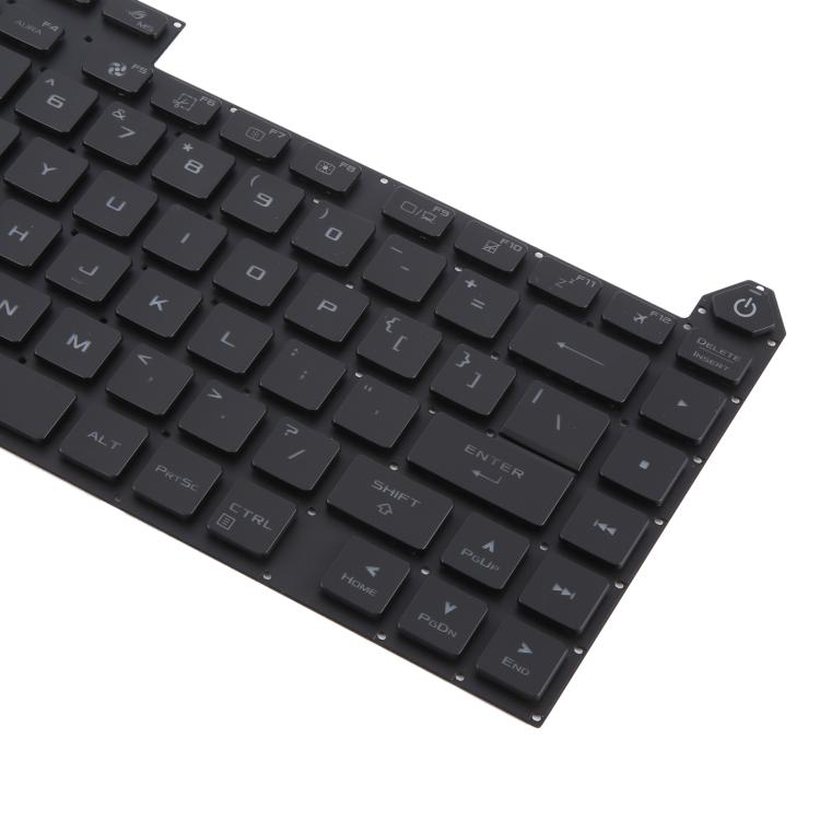 US Version RGB Backlit Laptop Keyboard for Asus ROG Strix G16 G614 G614JU G634 G634JY 2023(Black)