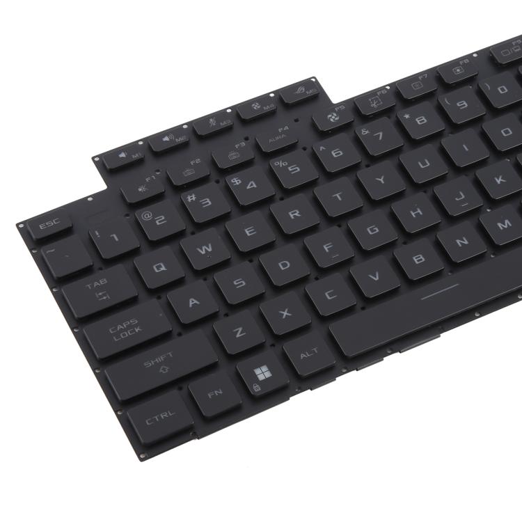 US Version RGB Backlit Laptop Keyboard for Asus ROG Strix G16 G614 G614JU G634 G634JY 2023(Black)