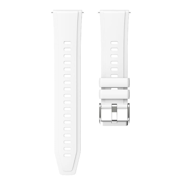 Kalebol 22mm Universal Silicone Watch Strap(White)