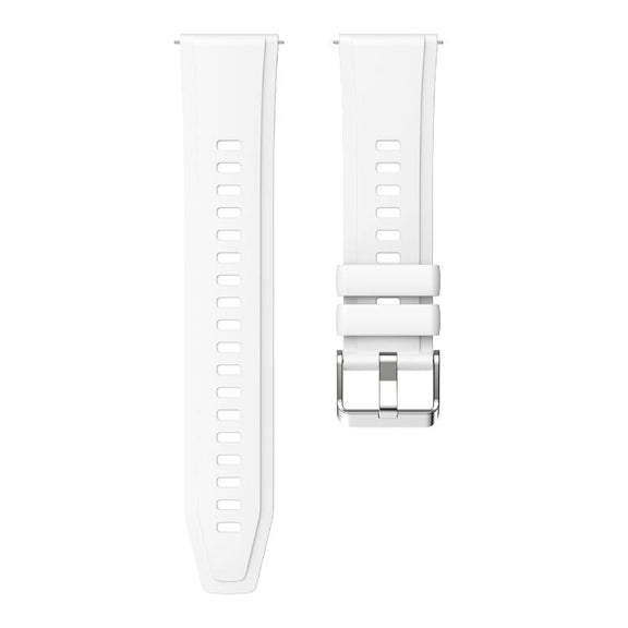 Kalebol 22mm Universal Silicone Watch Strap(White)
