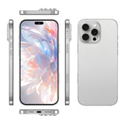 A88 / i16 Pro Max, 2GB+16GB, 6.6 inch Android 8.1 MTK6580A Quad Core, OTG, Network: 3G, Dual SIM, Plug:UK Plug(Titanium White)