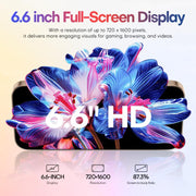 A88 / i16 Pro Max, 2GB+16GB, 6.6 inch Android 8.1 MTK6580A Quad Core, OTG, Network: 3G, Dual SIM, Plug:AU Plug(Titanium Grey)