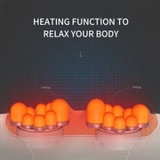 Multifunctional Mini Massage Pillow Neck and Shoulder Cervical Massager, Plug Type:US Plug(Black)