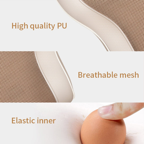 Multifunctional Mini Massage Pillow Neck and Shoulder Cervical Massager, Plug Type:UK Plug(Black)