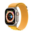 For Apple Watch 46mm / 49mm / 45mm / 44mm Kalebol Aline Nylon Loop Watch Band(Yellow) - Watch Bands by Kalebol | Online Shopping South Africa | PMC TechLife | Buy Now Pay Later Mobicred