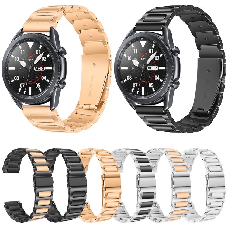 Kalebol 22mm Tooling Metal Zinc Alloy Watch Band(Silver)