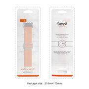 For Samsung Galaxy Watch Ultra 47mm Kalebol Elastic Nylon Watch Band(Black)