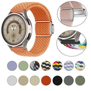 20mm Kalebol Nylon Braided Loop Magnetic Buckle Watch Band(Starlight Colorful)