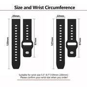 20mm Kalebol Dot Studded Buckle Silicone Watch Band(Yellow)