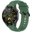 22mm Kalebol Black Buckle Tire Pattern Silicone Watch Band(Army Green) - free shipping - PMc TechLife - Order now!