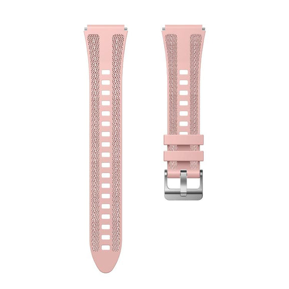 18mm Kalebol Composite Silicone Watch Band(Pink)
