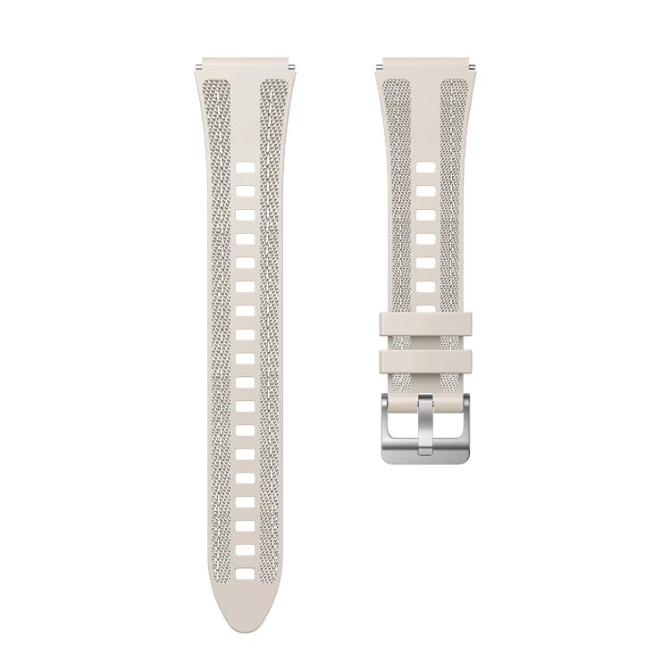18mm Kalebol Composite Silicone Watch Band(Starlight)